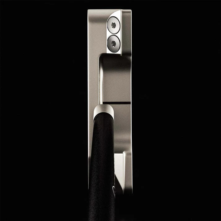 Close-up view of L.A.B. OZ.1 LINK.1 Stock Putter showcasing its sleek design and craftsmanship.