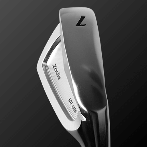 Zodia SV-C101 Iron club featuring an undercut cavity structure for enhanced feel and performance for average golfers.
