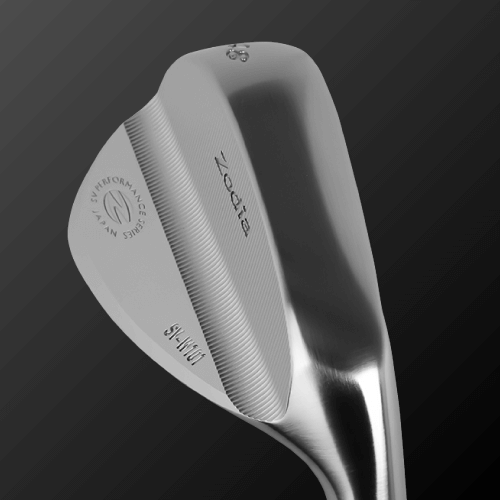 Zodia SV-W101 Wedge close-up showcasing fine CNC machined face for high spin performance.