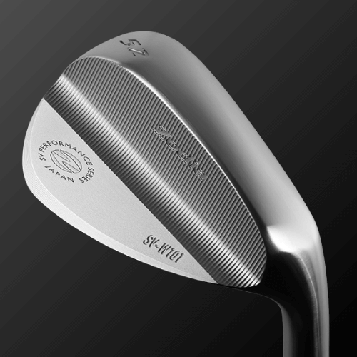 Zodia SV-W101 wedge with CNC machined face for high spin, featuring smooth satin finish and C sole design.