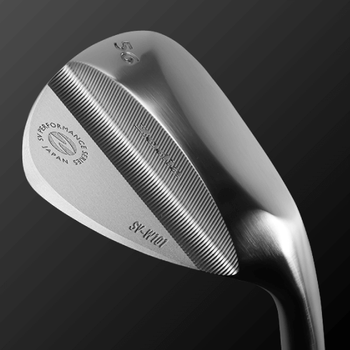 Zodia SV-W101 wedge showcasing CNC machined face and smooth satin finish for high spin performance.