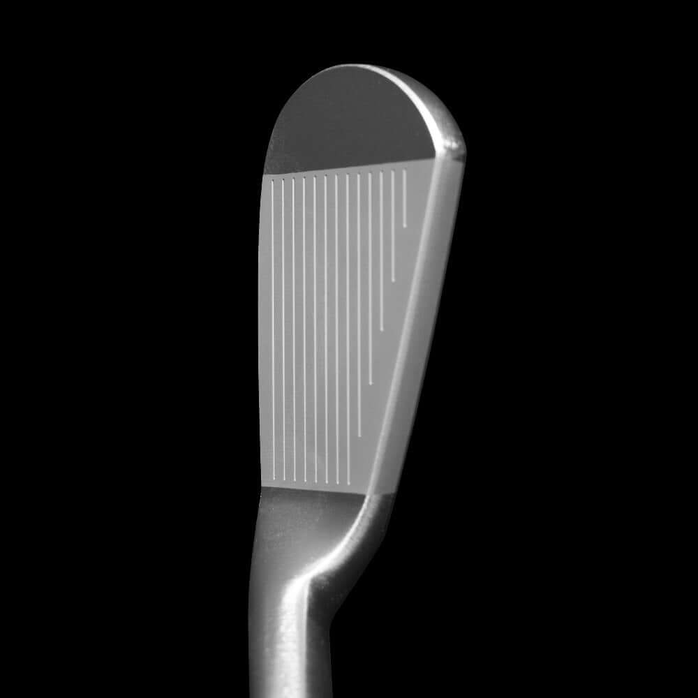 Zodia TRADITION CB Iron Set close-up, showcasing the precision CNC-milled club head design.