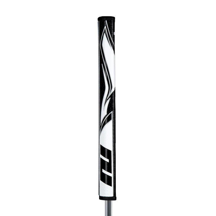 SuperStroke Zenergy Flatso putter grip showcasing a unique pentagonal design and textured surface for enhanced feel.
