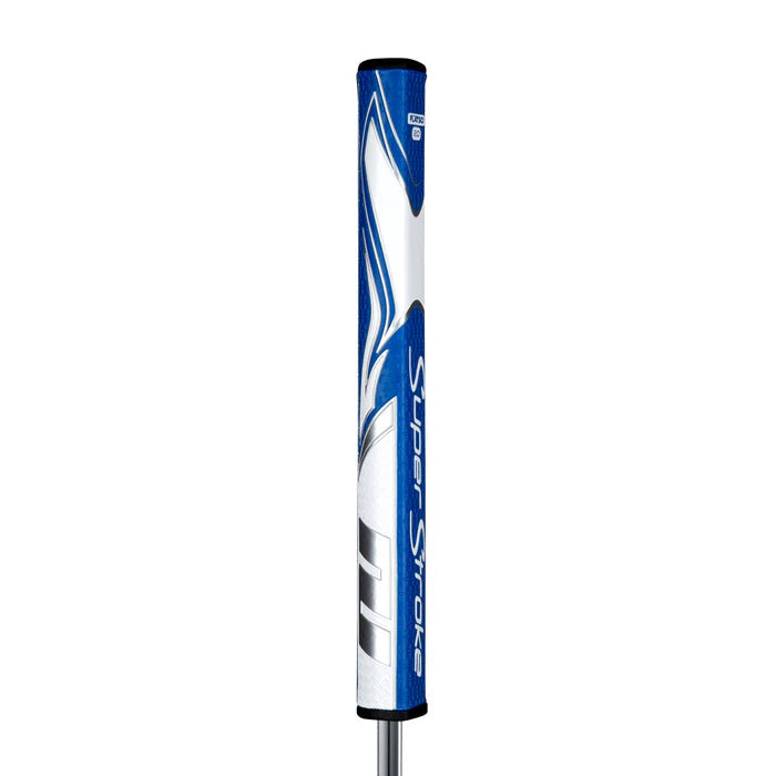 SuperStroke Zenergy Flatso putter grip showcasing its distinctive pentagonal shape and multi-zone texture.