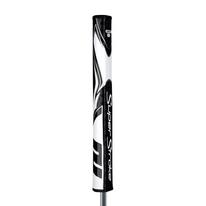 SuperStroke Zenergy Flatso putter grip with pentagonal design and textured surface for enhanced feel and control.