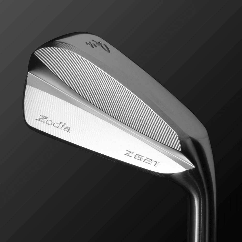 Zodia Z621 iron-type utility club with steel shaft, designed for high trajectory and optimal spin.