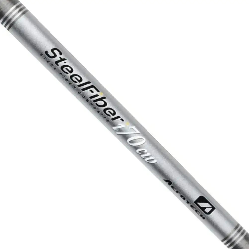Aerotech SteelFiber 70CW graphite iron shaft showcasing unique SteelFiber technology for optimal performance.