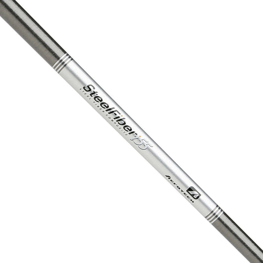 Aerotech SteelFiber graphite iron shaft .370, known for its unique SteelFiber technology and professional tour wins.