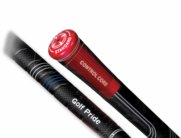 Golf Pride CP2 Pro grip showcasing Control Core technology for improved comfort and performance in golf.