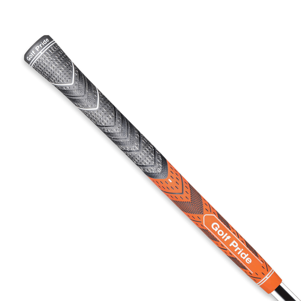 Golf Pride MCC Plus4 Grip showing the textured design and innovative hybrid materials for enhanced performance.
