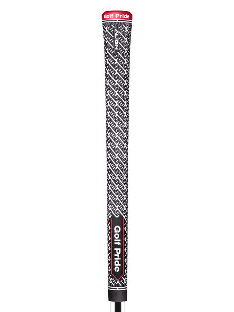 Golf Pride Z-GRIP ALIGN golf grip showcasing raised ridge for consistent hand placement and moisture-wicking technology.