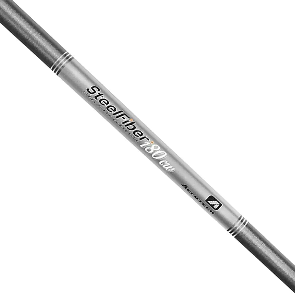 Aerotech SteelFiber 80CW graphite iron shaft showcasing unique SteelFiber technology for optimal performance.