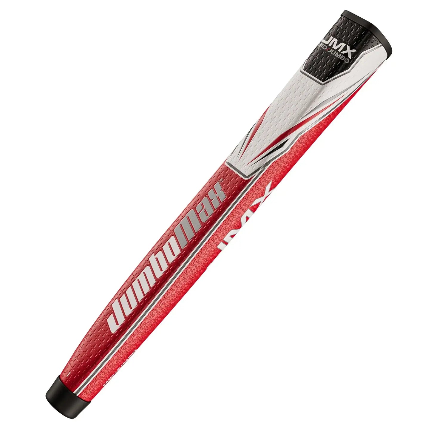 JumboMax Mid-Jumbo Putter Grip showcasing its tapered design and tacky Poly-Tour™ outer for optimal performance.