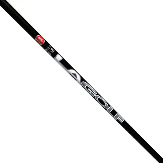 LA Golf A-Series wood shaft featuring high-performance design with logo, perfect for drivers and fairway woods.