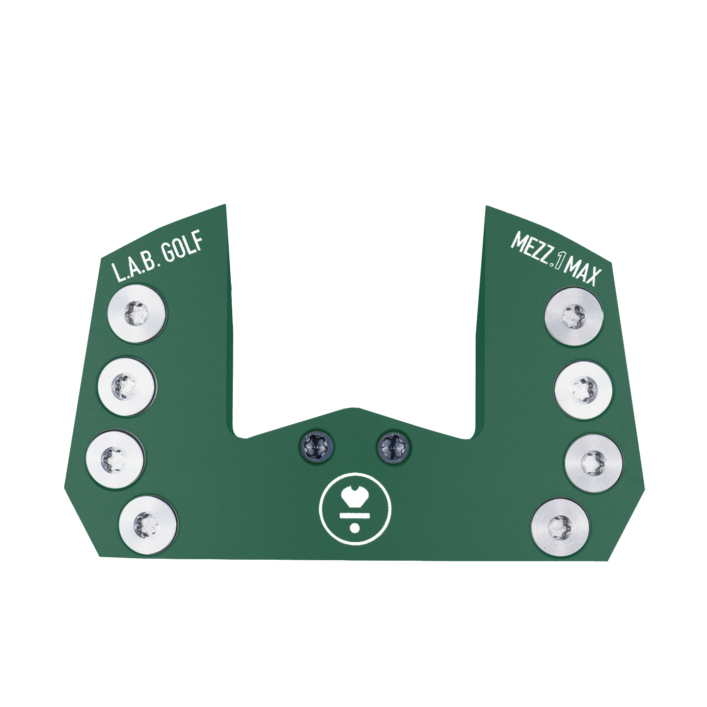 L.A.B. Golf MEZZ.1 MAX custom putter showcasing its unique winged design and Lie Angle Balance features.