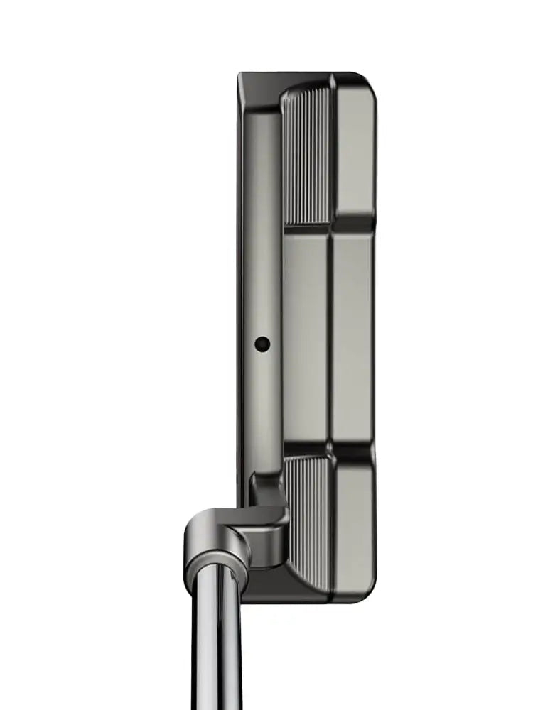 MIM Putter - Sport 40 close-up view showcasing the sleek design and details of the traditional plumber's neck blade.