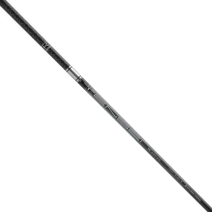 Mitsubishi TENSEI 1K Pro Hybrid Shaft with black and green design, showcases advanced stability and feel for golfers.