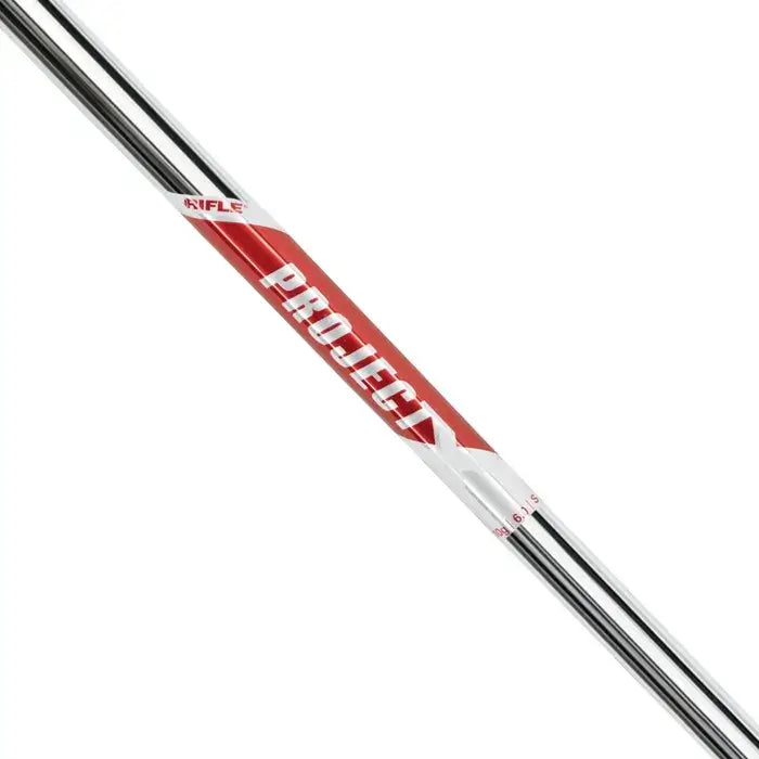 Project X Red Steel Iron Shaft .355 showcasing innovative design for elevated launch and control in golf performance.