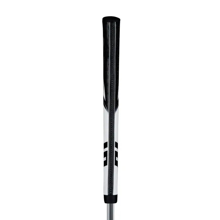 SuperStroke Zenergy 1.0PT putter grip top view, featuring a small profile and unique design for enhanced performance.