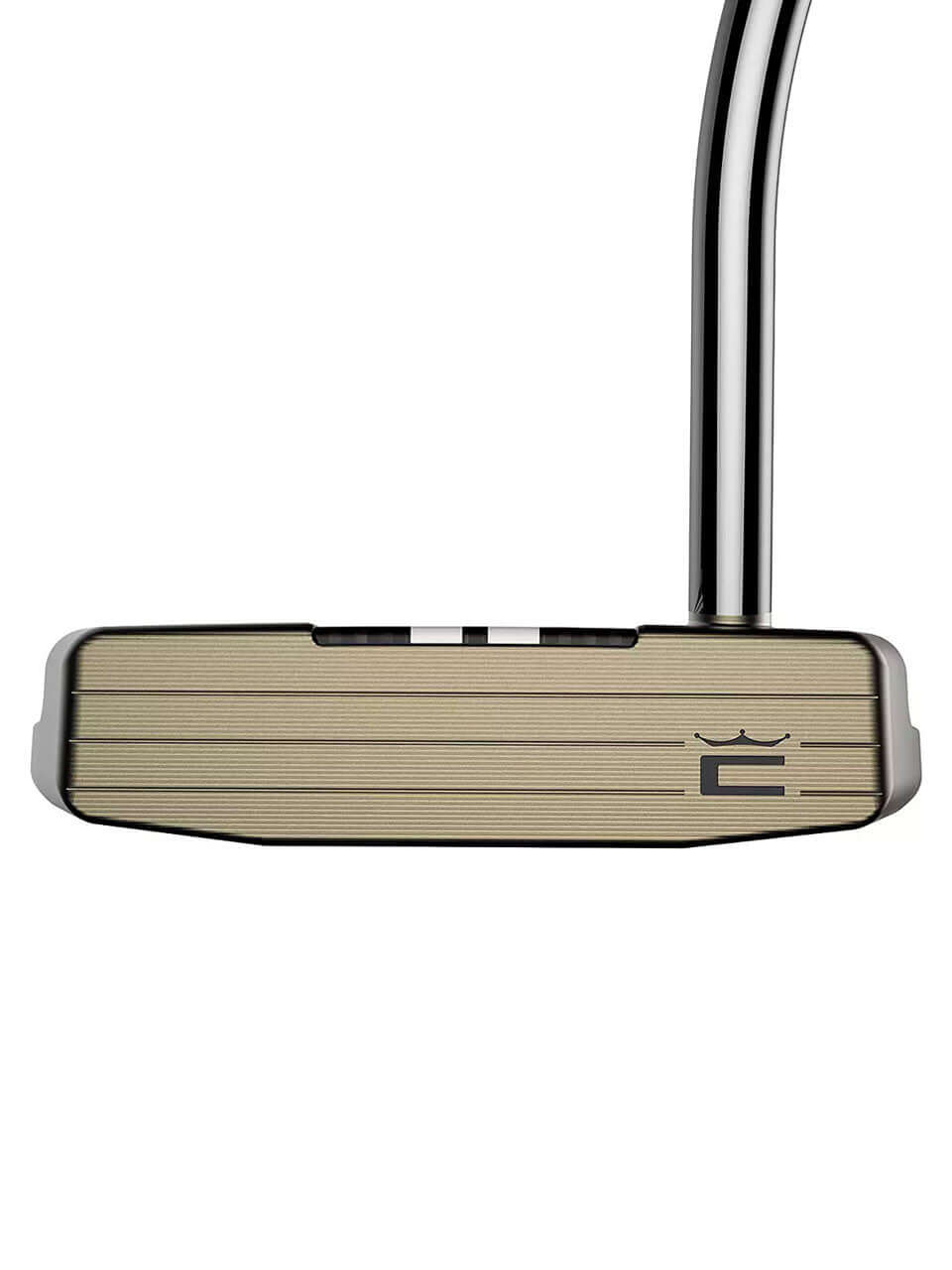 3DP TOUR Putter - AGERA COUNTERBALANCE top view showcasing 3D printed design and oversized mallet shape.