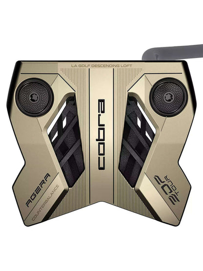 3DP TOUR Putter - AGERA COUNTERBALANCE showing the oversized mallet design with 3D Printed Nylon lattice for stability.
