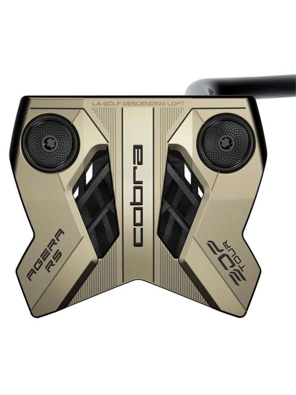3DP TOUR Putter - AGERA RS close-up showing the traditional mallet shape and advanced engineering design features.