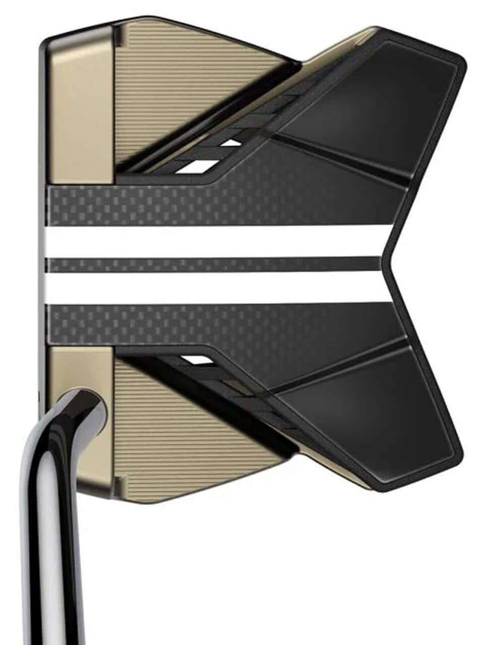 3DP TOUR Putter - AGERA RS close-up view showcasing the traditional mallet shape and 3D printed lattice design.