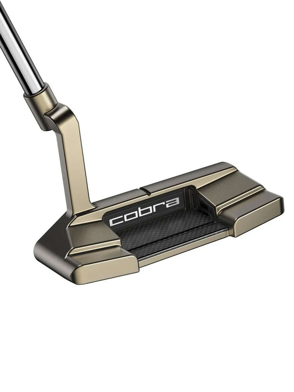 3DP TOUR Putter - GRANDSPORT 35 close-up showcasing a modern blade design and traditional plumber's neck feature.