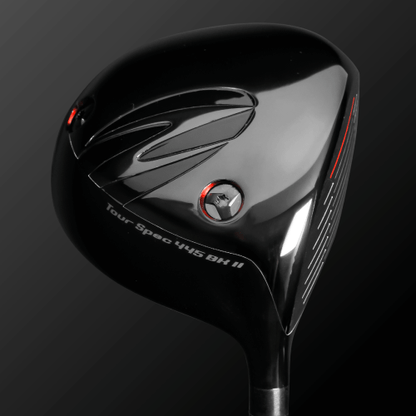 Zodia 445BK II golf club head, featuring full titanium construction and adjustable weight for customizable performance.