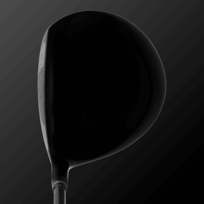Zodia 445BK II titanium golf club head, showcasing sleek design for powerful trajectory shots.