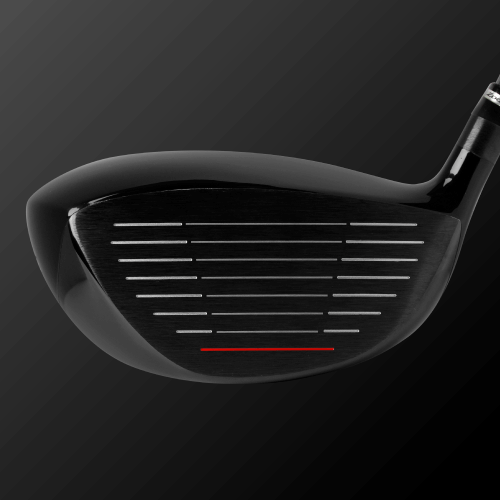 Zodia 445BK II titanium golf club head showcasing deep face and adjustable weight for powerful trajectory shots.