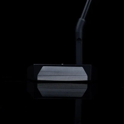L.A.B. OZ.1i HS standard heel-shafted putter with sleek design, showcased on a black reflective surface.