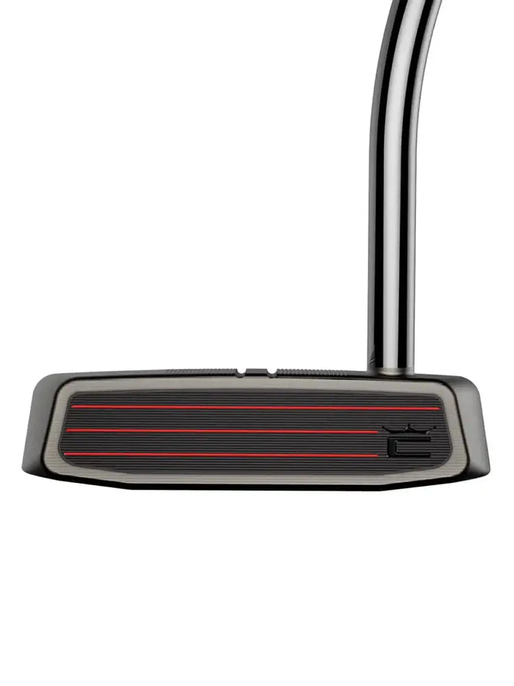 MIM Putter - Stingray close-up view showcasing the Pebax insert and alignment features.