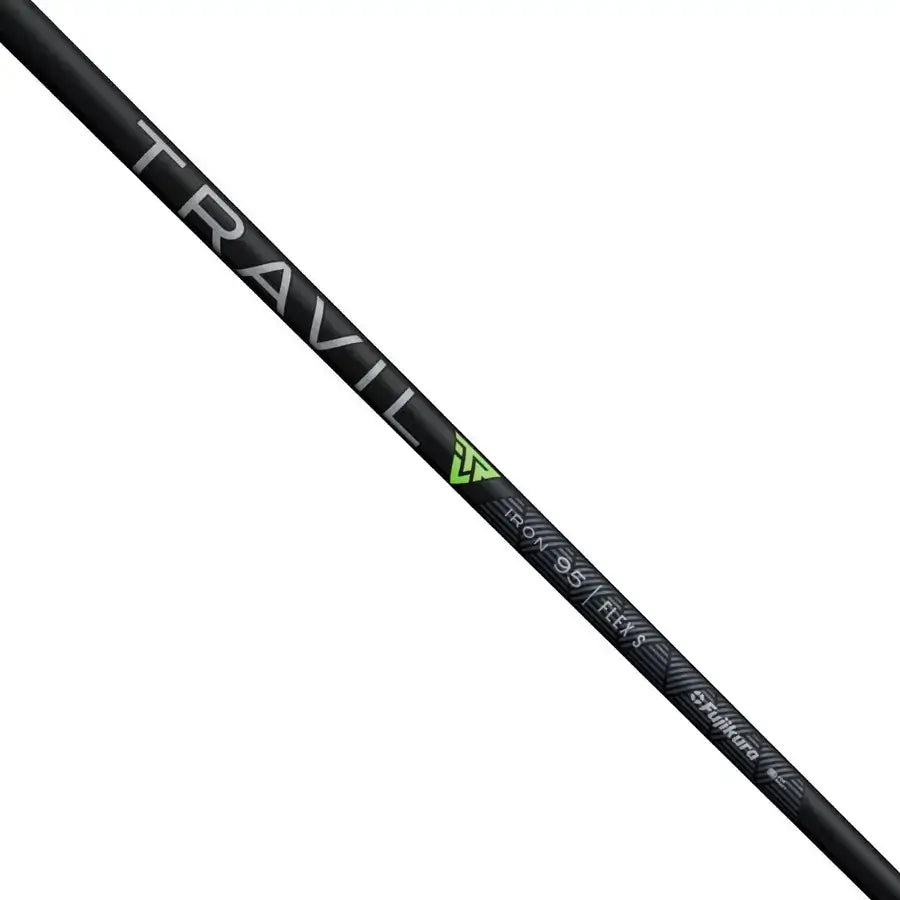 Fujikura Travil 115 iron shaft (.355) designed for tour players, featuring advanced composite technology for optimal performance.