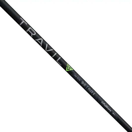 Fujikura Travil 115 iron shaft (.355) designed for tour players, featuring advanced composite technology for optimal performance.