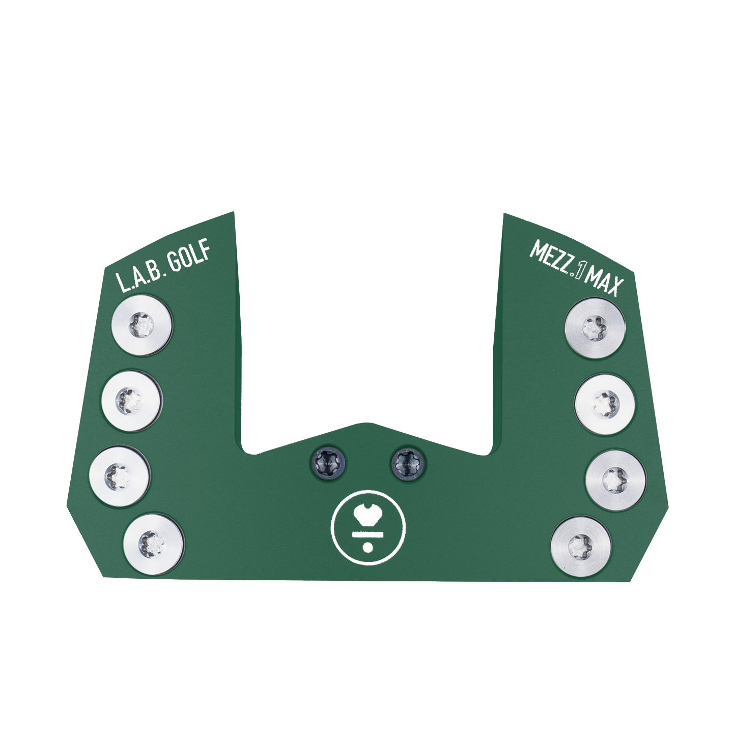 L.A.B. Golf MEZZ.1 MAX custom putter showcasing its unique winged design and Lie Angle Balance features.