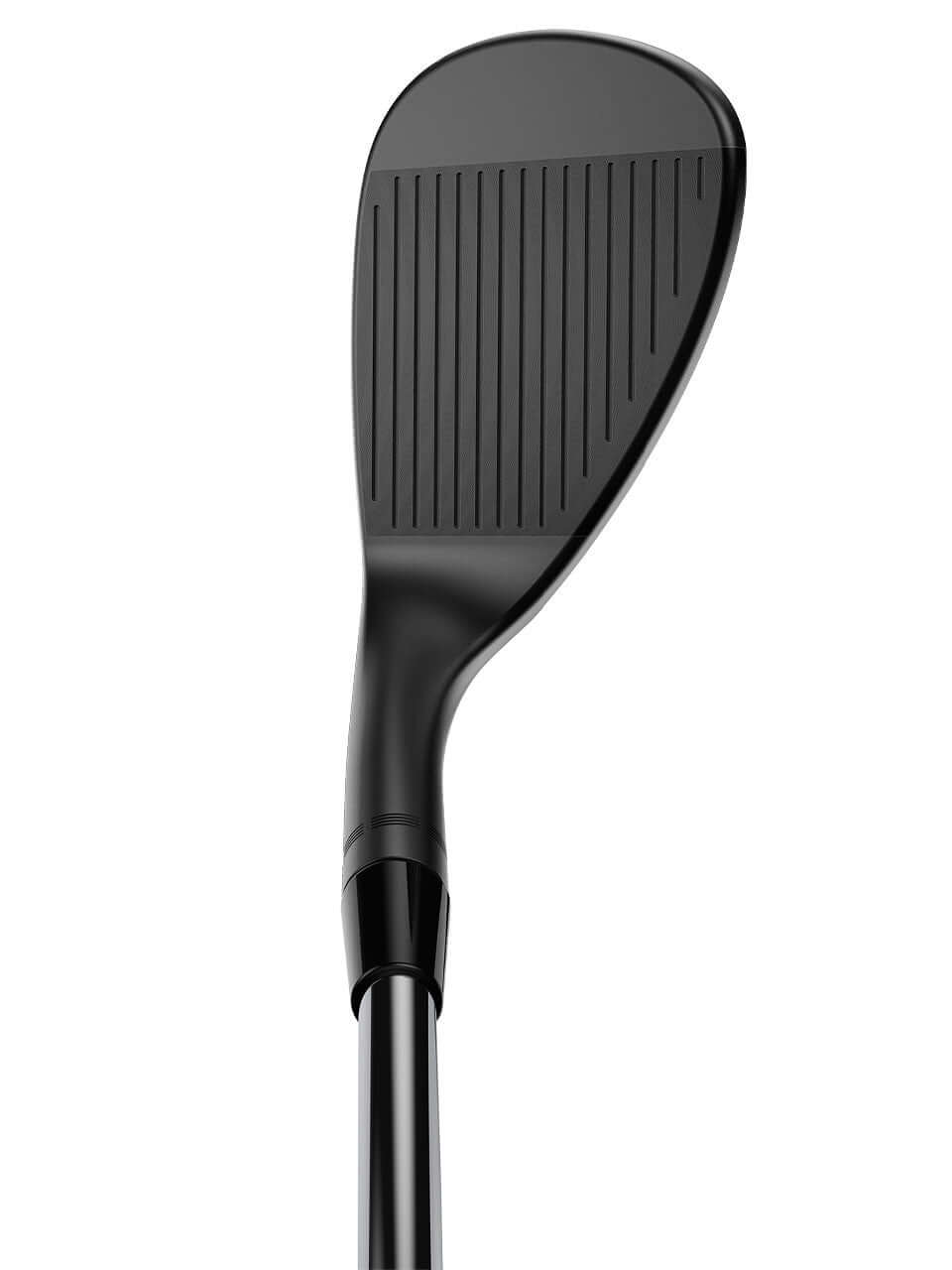 KING Black Wedge showing a sleek black clubhead design with precision grooves for enhanced performance.
