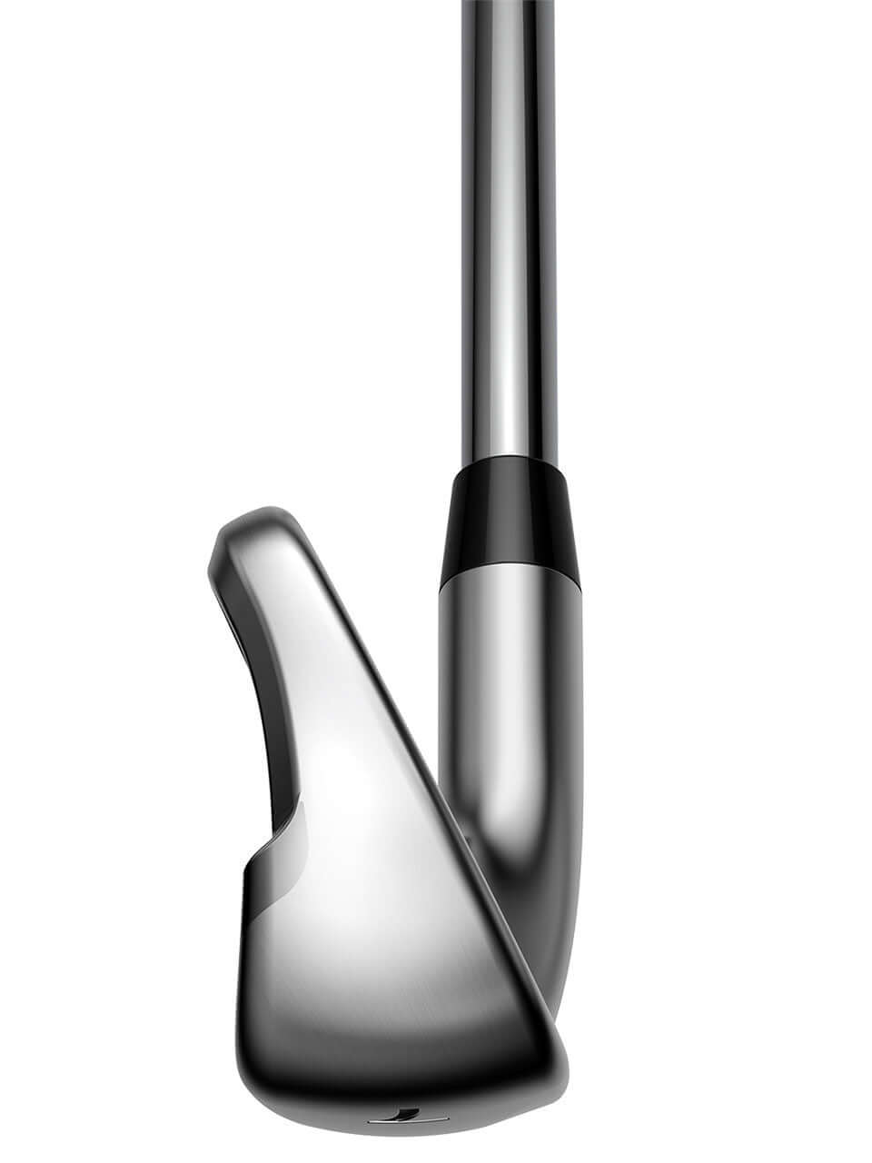 KING Irons close-up view showcasing advanced engineering and a sleek design for improved golf performance.