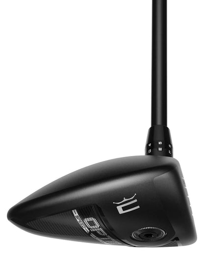 OPTM LS Titanium Fairway clubhead designed for speed, control, and low spin performance in long-distance shots.