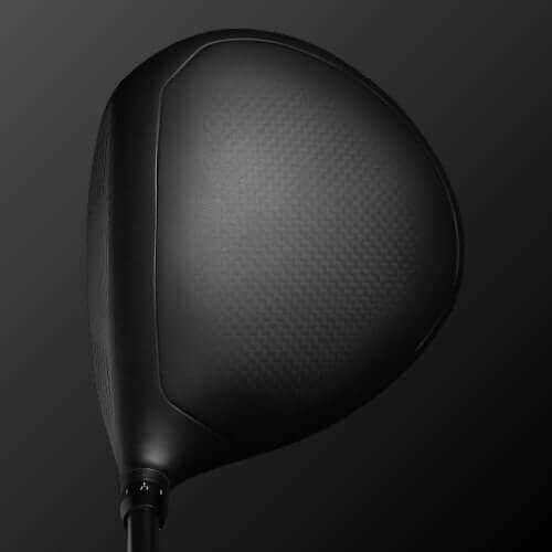 Zodia Z935 golf driver head featuring a carbon crown and low center of gravity design for better distance and accuracy.