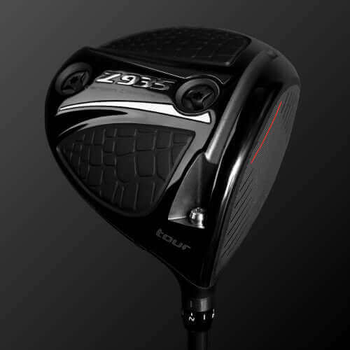 Zodia Z935 Tour driver with shallow center of gravity for low spin and enhanced distance for athletic golfers.