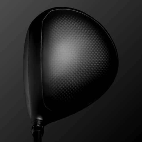 Zodia Z935 Tour driver head showcasing shallow center of gravity design for athletic golfers.