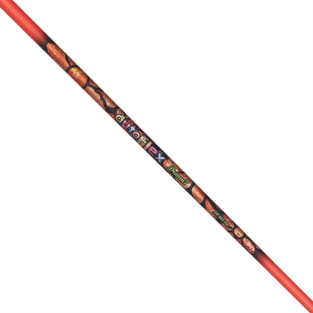 autoFlex Dream 7 Driver Shaft featuring vibrant designs and high-quality materials.