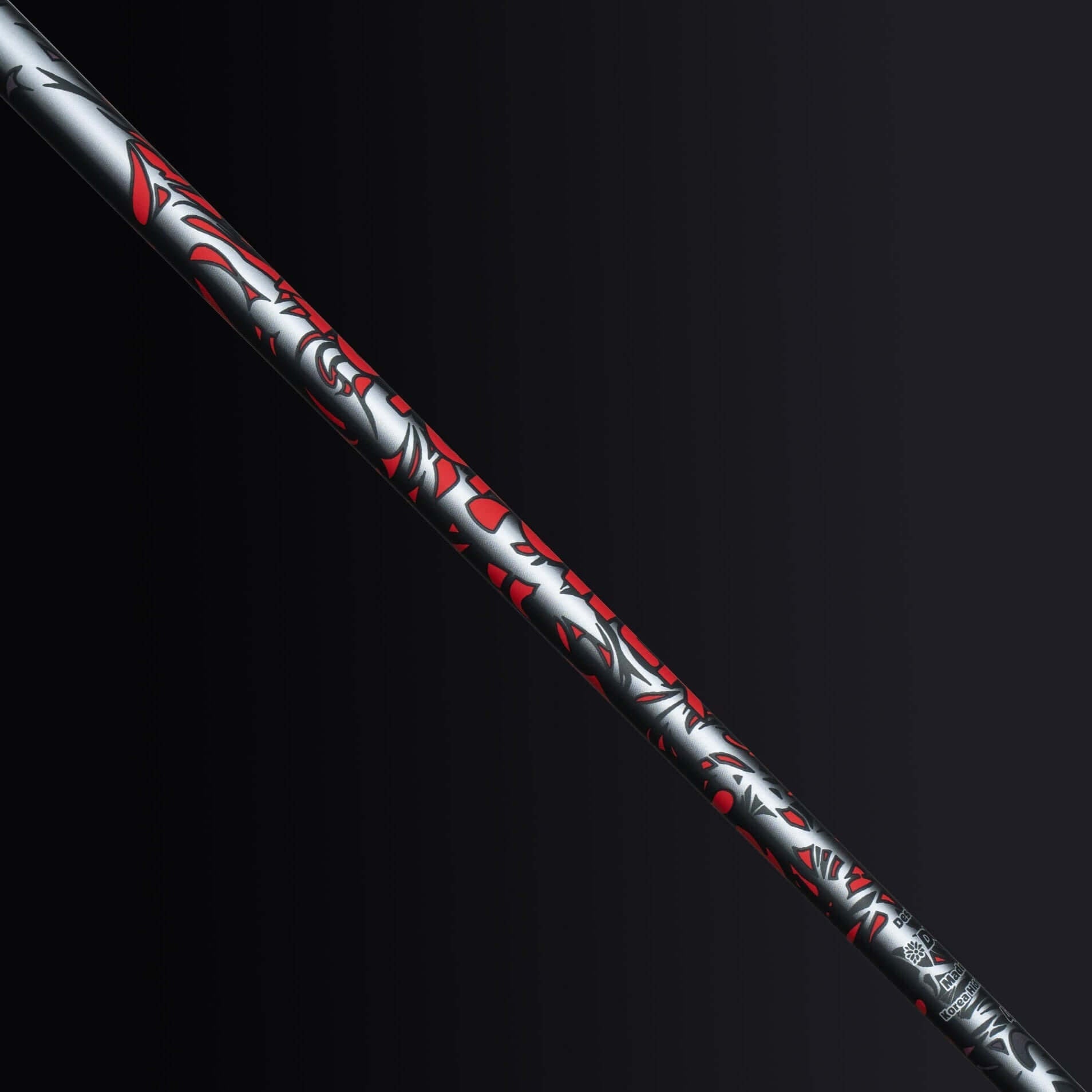 AutoPower Snipe Driver Shaft with distinctive graphic design in black and red.
