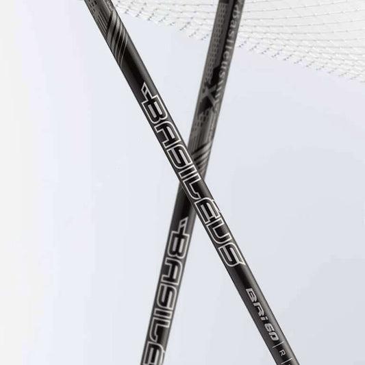 Basileus BRi Iron Shaft showcasing sleek design and lightweight performance for enhanced accuracy in golf.