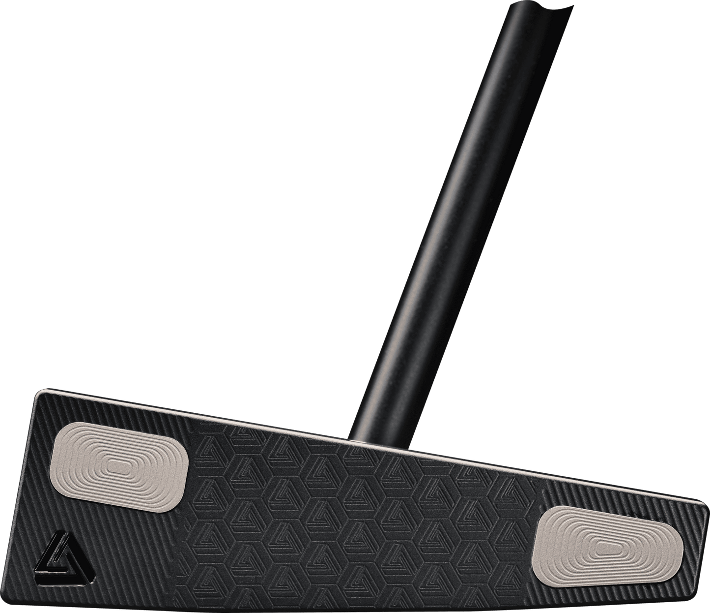 BGT Paradox Mallet Putter with a textured black face and a sleek design for enhanced accuracy in golf.