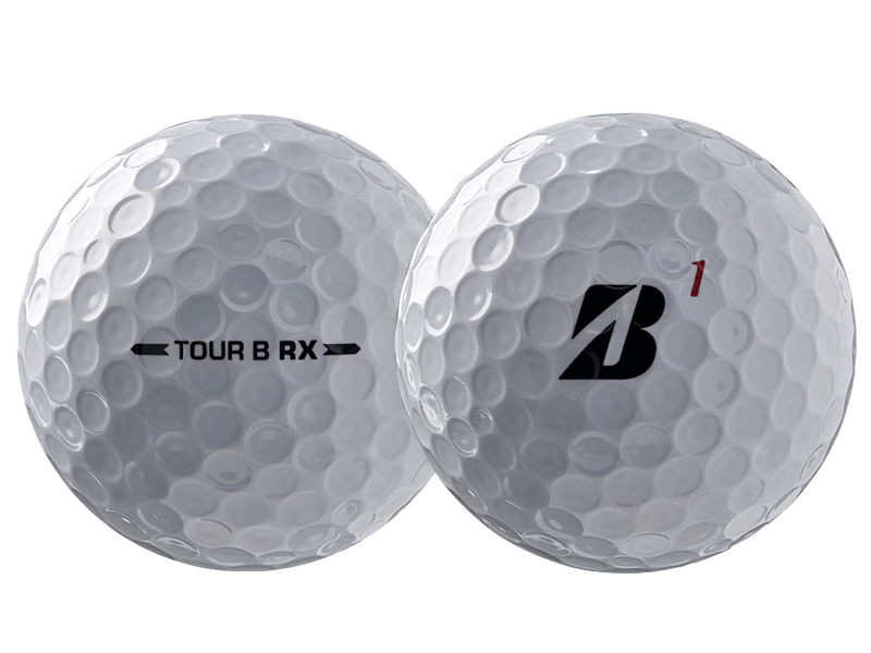 Bridgestone 2026 TOUR B RX Golf Balls (12 Pack) showcasing the TOUR B RX design and branding.
