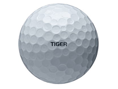 Bridgestone TOUR B X Tiger Woods Edition golf ball featuring the TW logo, designed for distance and control.