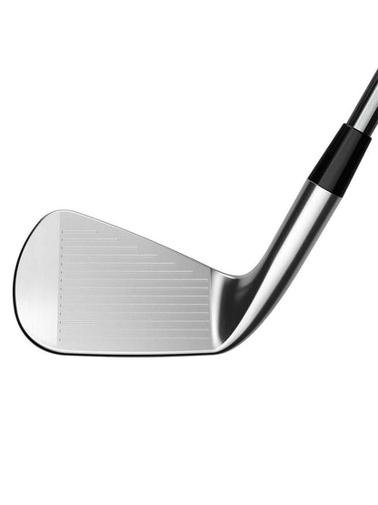 COBRA 3DP MB Irons close-up image showing the precision face and sleek design for optimal performance.