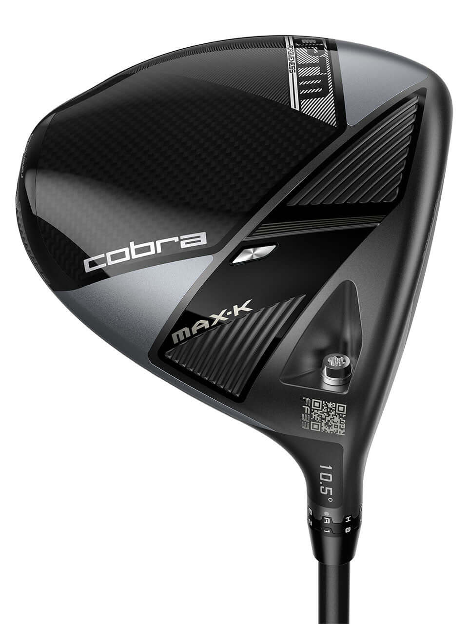 OPTM MAX-K Driver head showcasing advanced design and technology for maximum stability and forgiveness.